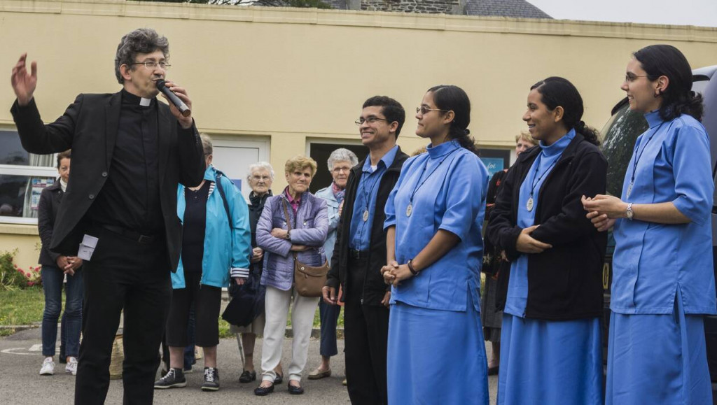 Arrivée à la paroisse, le 6 juin 2018.