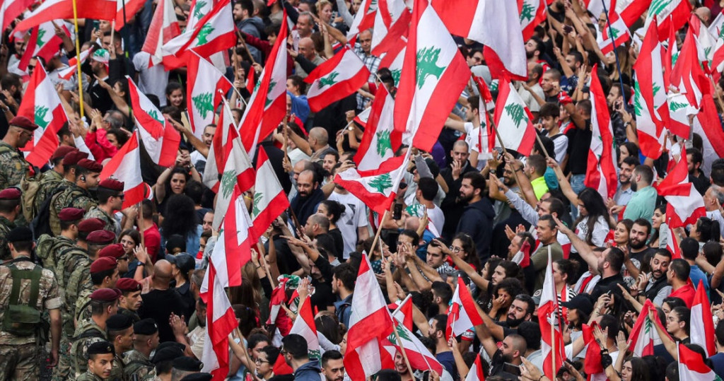 Manifestations au Liban
