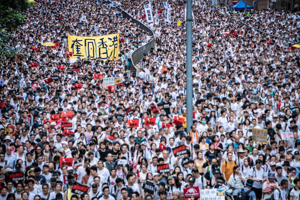 Manifestations_Hong Kong. Hong Kong aujourd'hui et demain 
